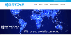 Desktop Screenshot of phonetalk.co.za