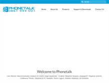 Tablet Screenshot of phonetalk.co.za